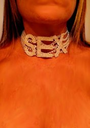 Crystal Rhinestone Choker submissive collar HOT heavyTRUE Collar